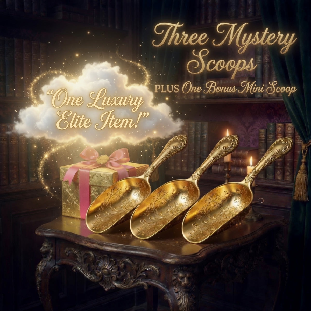 Three Mystery Scoops