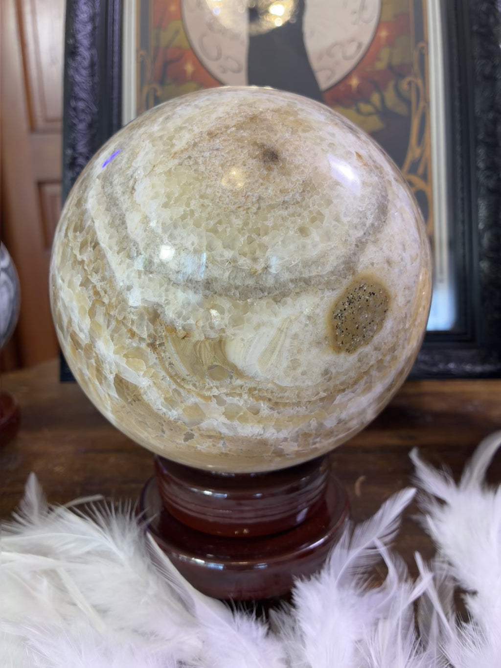 Mexican Calcite Sphere 155mm